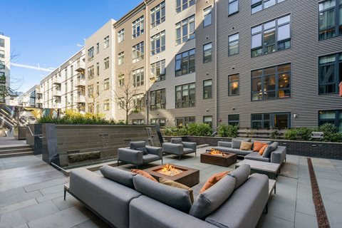 Outdoor Firepit Retreat at The Edison at Union Market, Washington